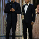 Common and John Legend, winners of Best Original Song, Motion Picture, for “Glory” in Selma, speak onstage during the 72nd Annual Golden Globe Awards at the Beverly Hilton Hotel Jan. 11, 2015, in Beverly Hills, Calif.
Paul Drinkwater/NBCUniversal via Getty Images
